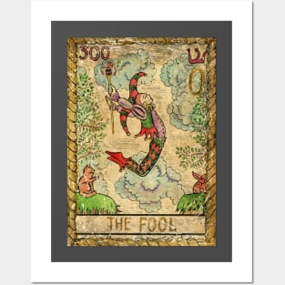 the Fool Tarot Card Posters and Art